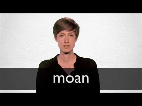 moan traduction|translate moan to spanish.